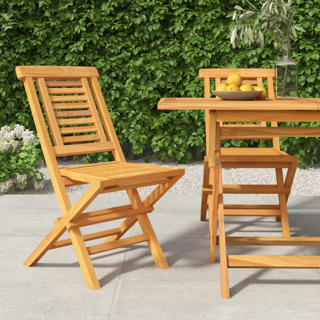 Tuinstoelen inklapbaar 2 st 47x63x90 cm massief teakhout