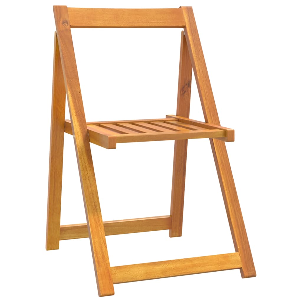 Tuinstoelen inklapbaar 6 st massief acaciahout