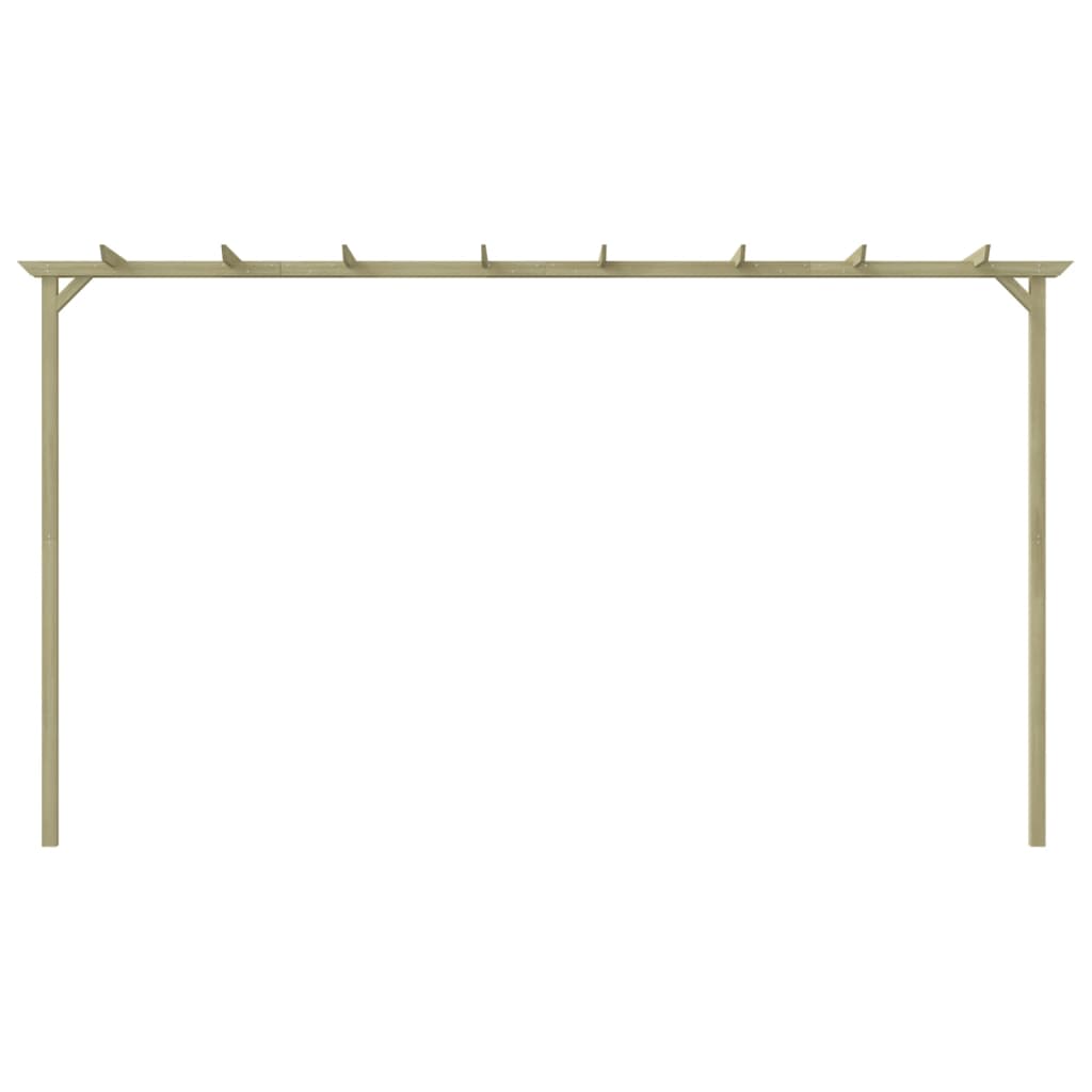 Pergola 360x200x60 cm geïmpregneerd grenenhout