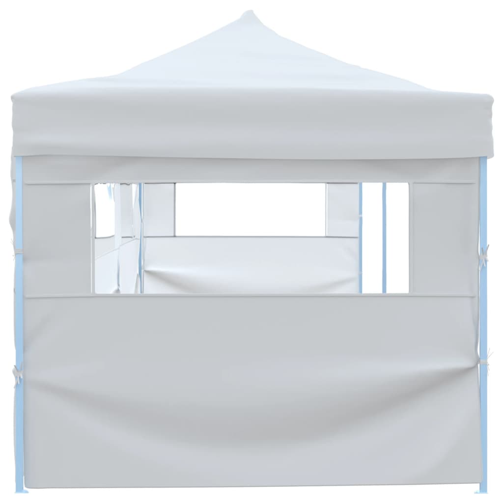 Partytent pop-up met 5 zijwanden 3x9 m wit